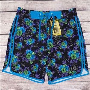 Under Armour Men’s Bathing Suit Skulls And Floral